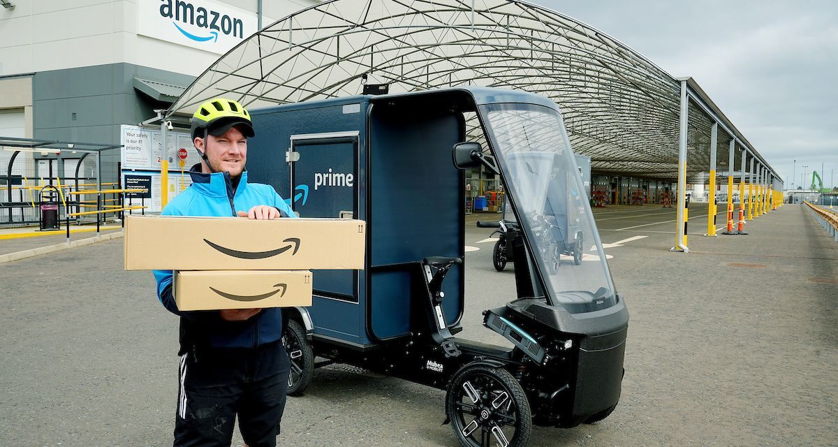Amazon’s Belfast hub to house a fleet of e-cargo bikes