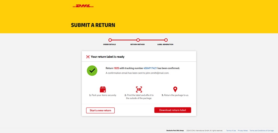 DHL Express to offer “the same level of service to international customers to those at home”