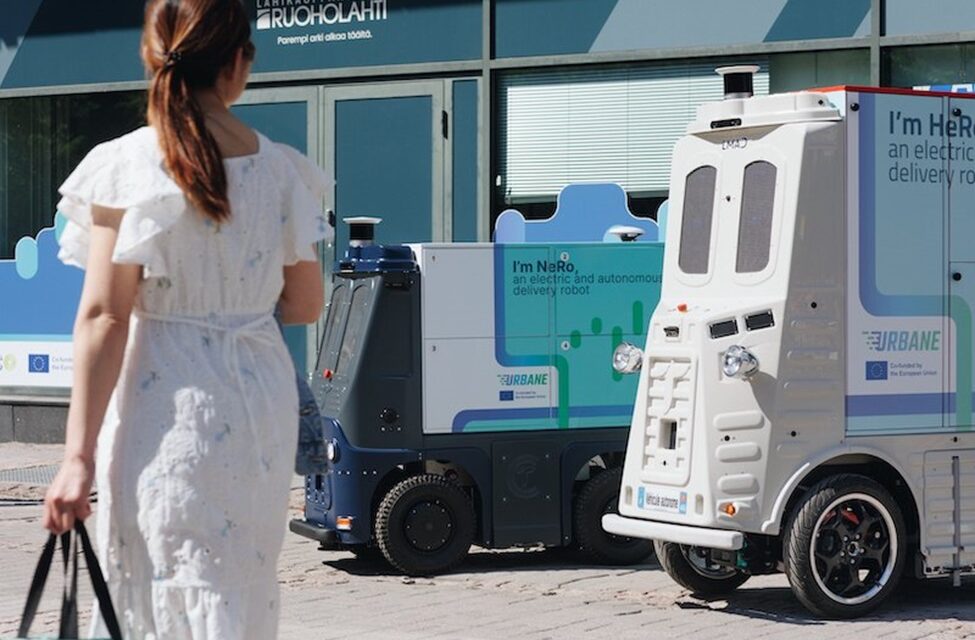 Autonomous delivery pilot launched in Helsinki