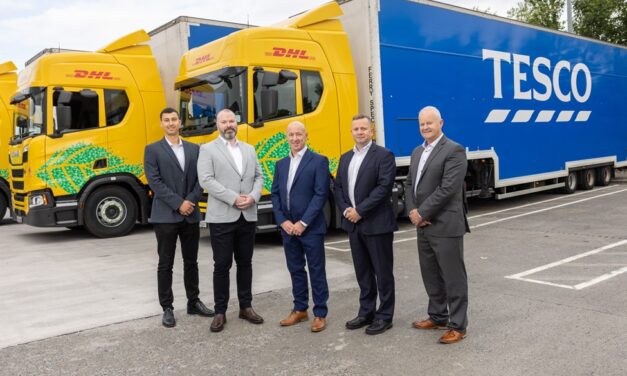 DHL Supply Chain: this is a significant step towards decarbonising Tesco’s fleet in Ireland 