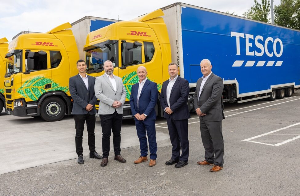 DHL Supply Chain: this is a significant step towards decarbonising Tesco’s fleet in Ireland 