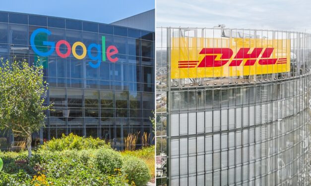 DHL “pleased to offer the GoGreen Plus service to Google”