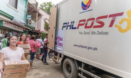 PHL Post delivers food to residents affected by typhoon