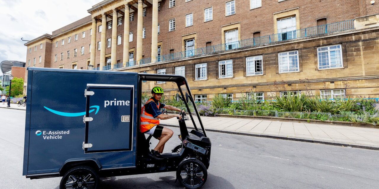 Amazon UK: customers across the city will benefit from zero-emissions deliveries