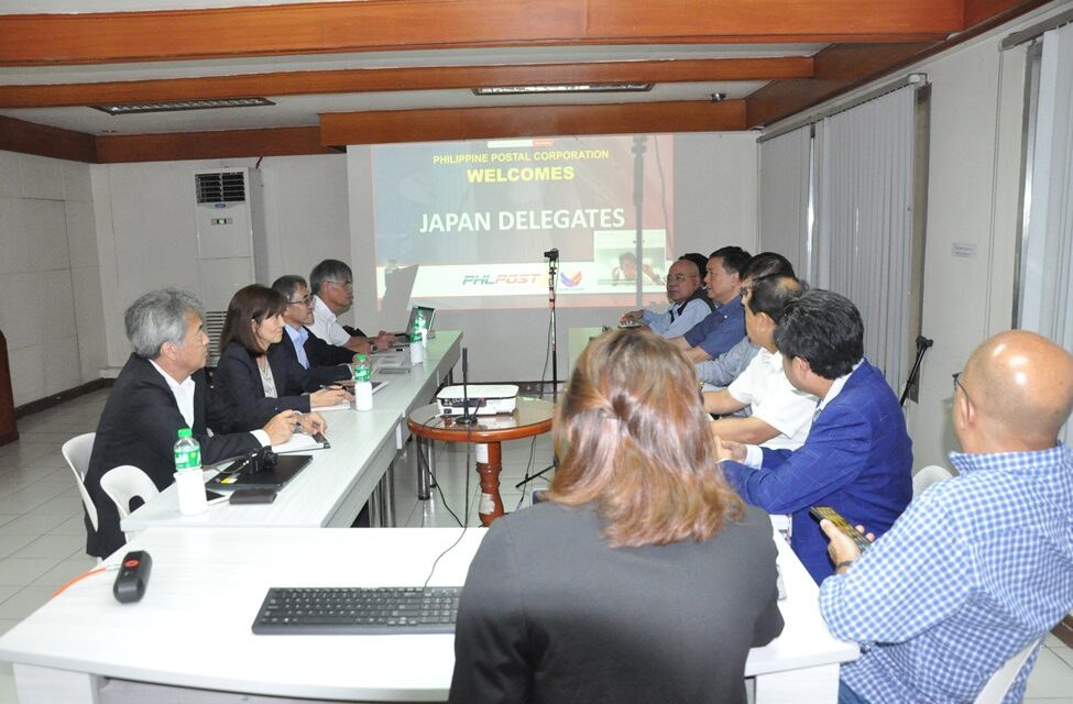 Japan “committed to help in modernising the Philippine Postal Corporation”