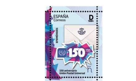 Correos issues a stamp commemorating 150 years of the UPU