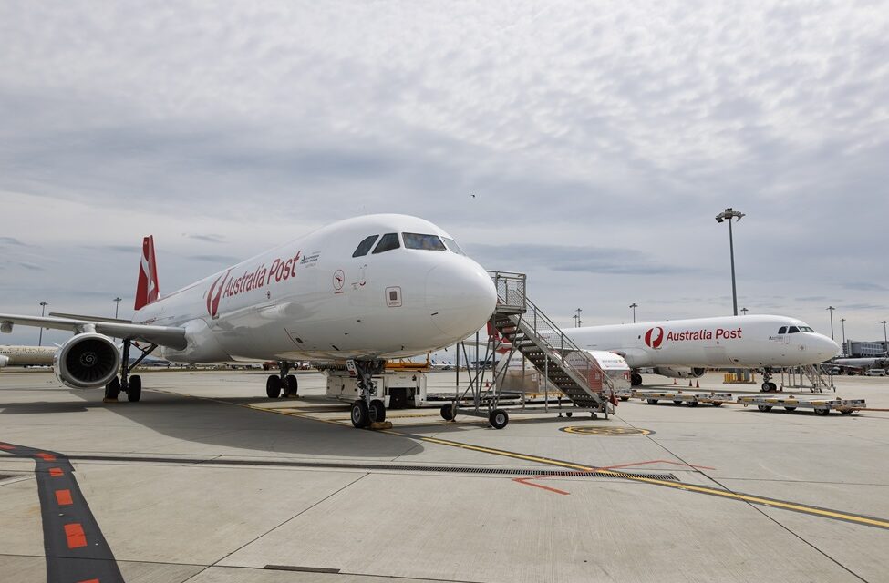 Australia Post: These freighters provide a direct boost to our freighter capacity during our busiest time of year