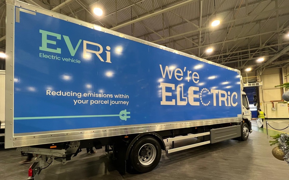 Evri marks an important milestone in its low-carbon fleet strategy