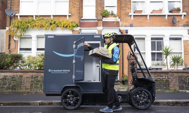 Amazon places the UK’s biggest-ever order of electric trucks,