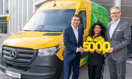 Austrian Post: With our 5,000th electric vehicle, we have broken a threshold