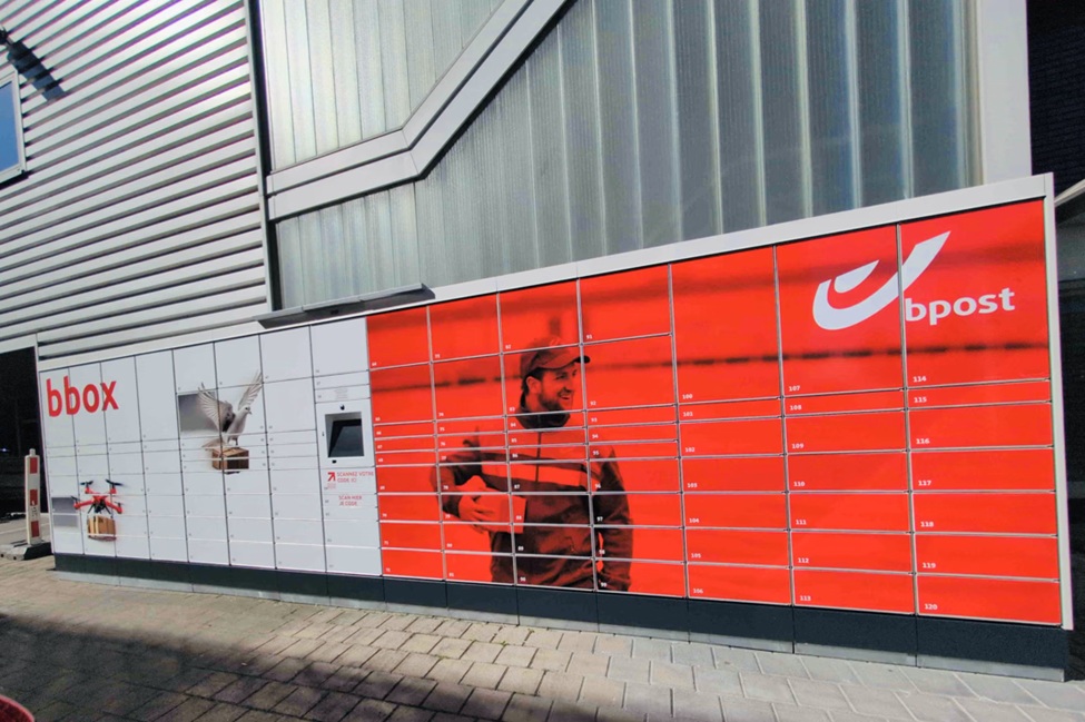 bpost: last year the number of parcel deliveries to lockers rose by 44% ...