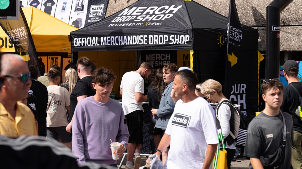 InPost UK: giving fans more choice over how they receive their tour merchandise