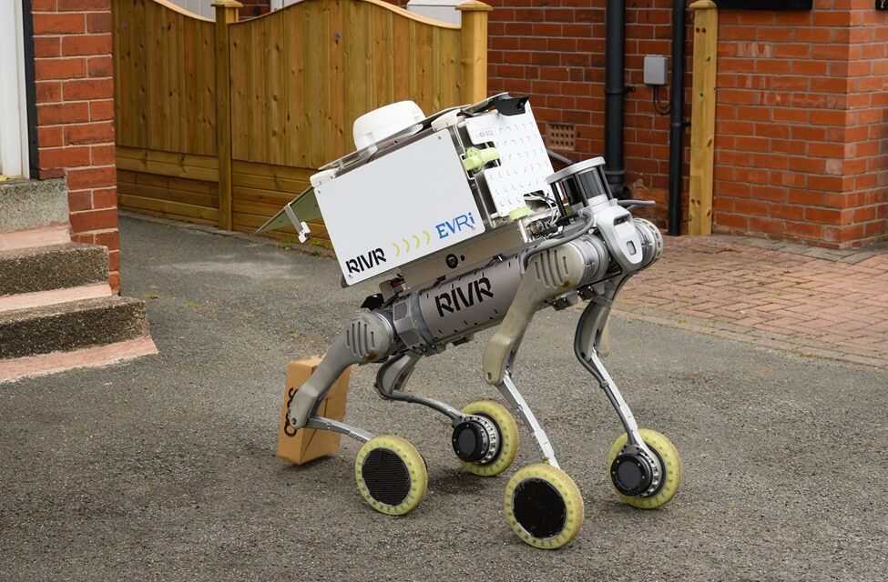 Evri ” thrilled to introduce Milo the robotic delivery dog”