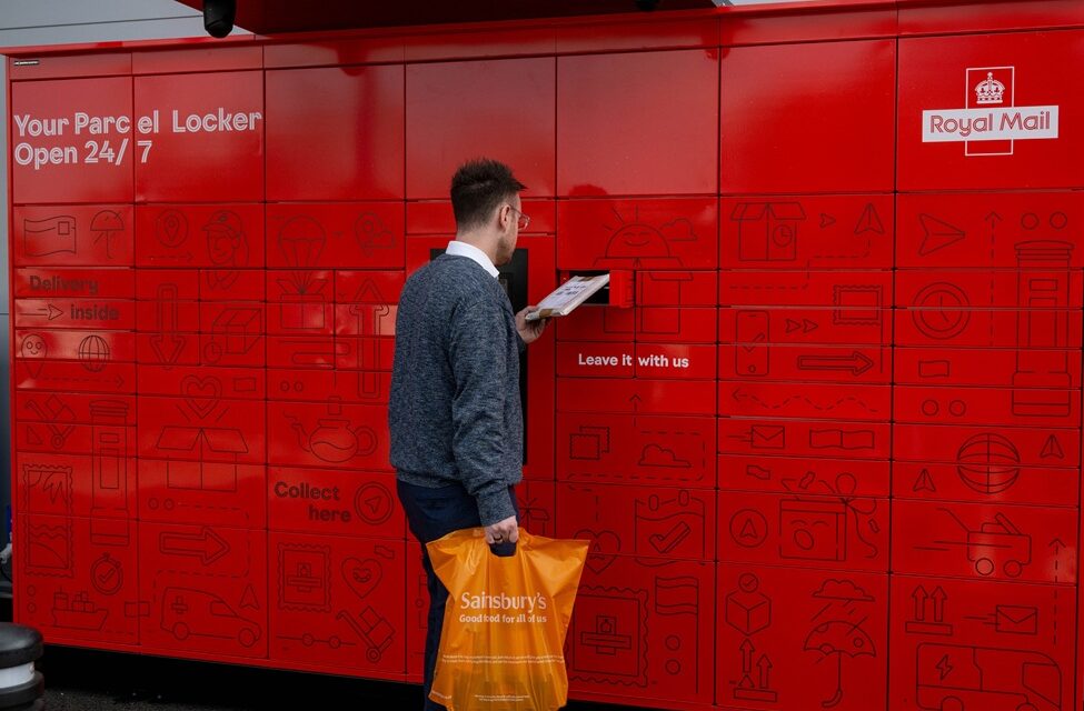 Royal Mail: we’re seeing a clear shift towards more people choosing lockers and shops
