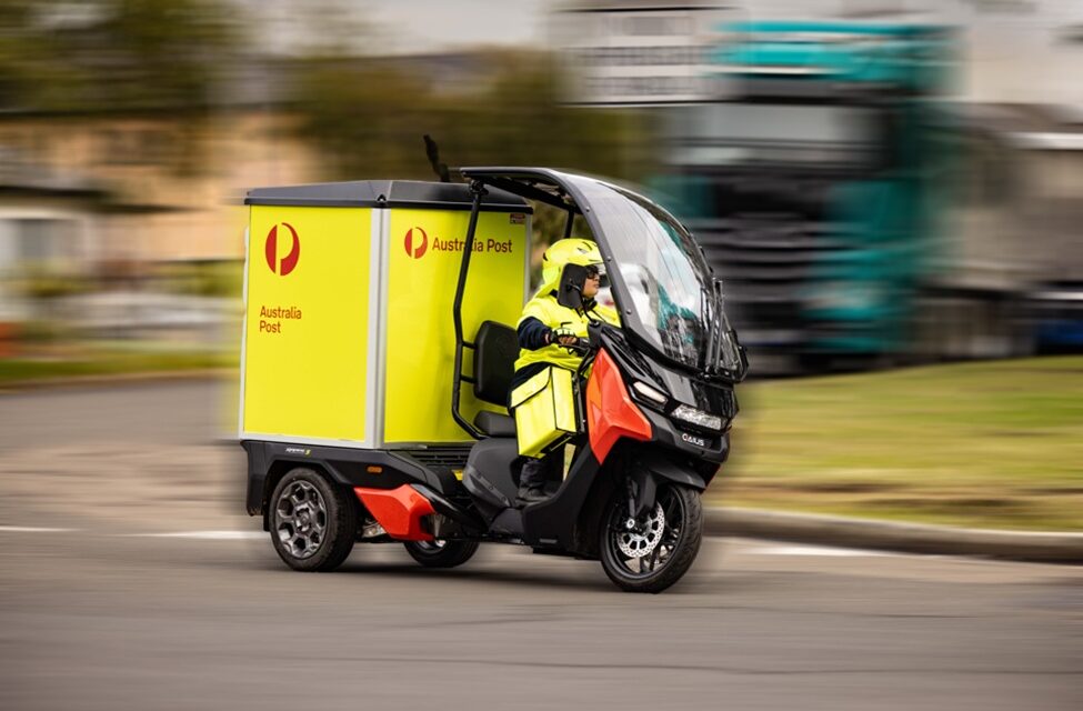 Australia Post says electric vehicles helping cut postie injury severity