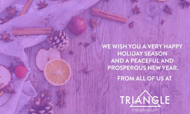 Triangle: Wishing you a happy and healthy holiday and a successful peak season!
