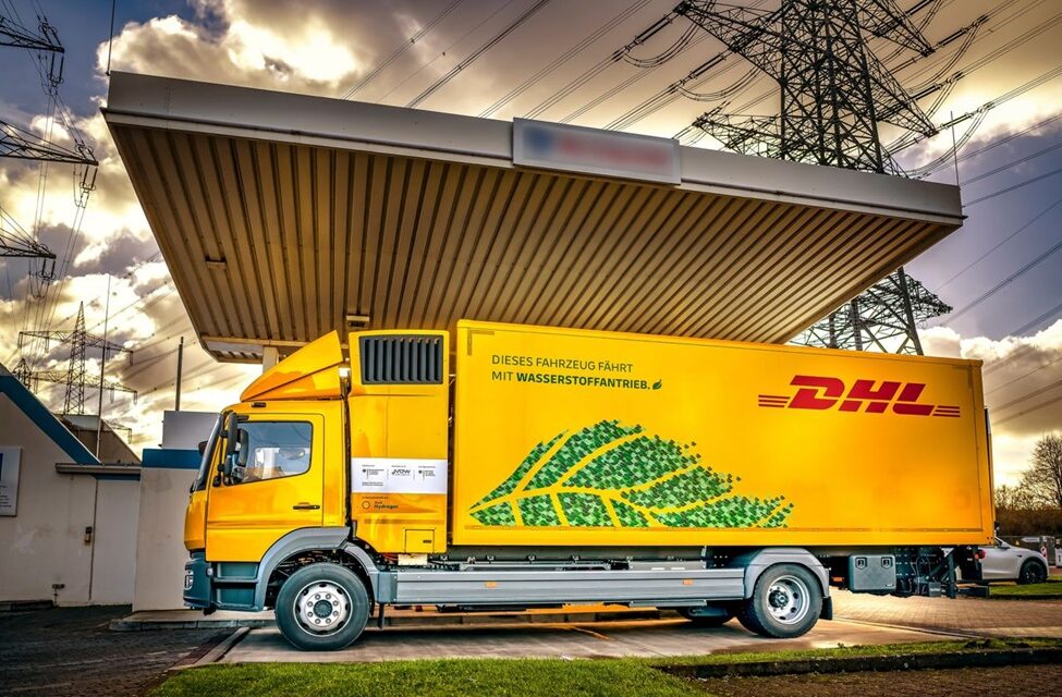 DHL reports on progress towards net zero by 2050
