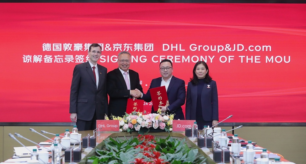New partnership to help DHL customers in Germany and Europe access the chinese market