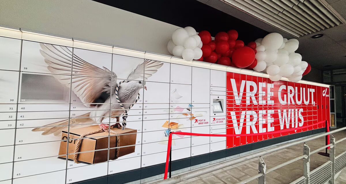 bpost installs the largest parcel locker in the country