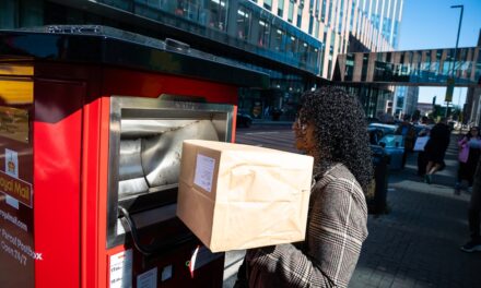 Royal Mail introduces solar powered parcel postboxes that accept medium-sized parcels