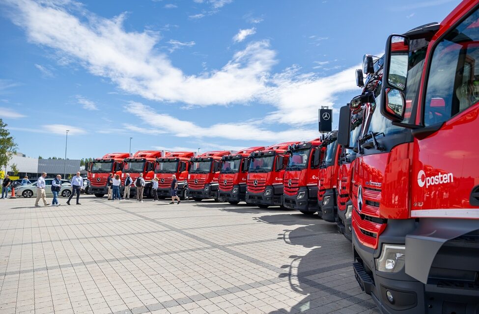Posten Bring Marks an Important Step in Fleet Electrification