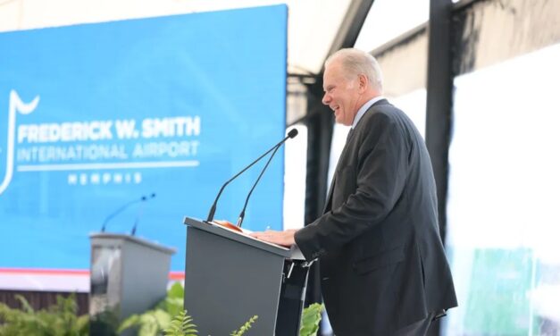 FedEx carries on the spirit of “visionary founder” Frederick W. Smith