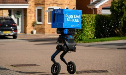 Evri Trials Two-Legged Delivery Robot in Europe