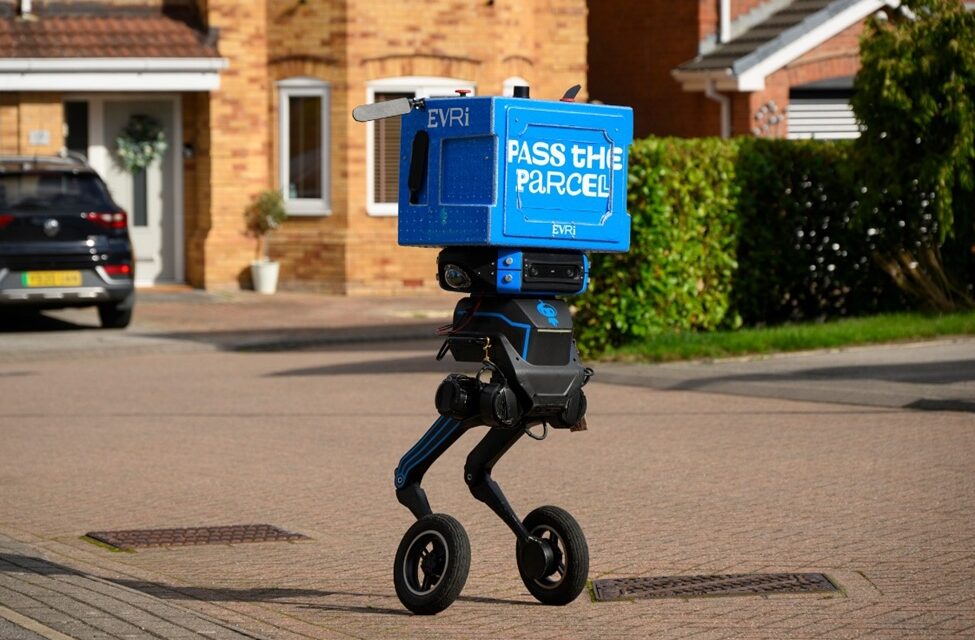 Evri Trials Two-Legged Delivery Robot in Europe